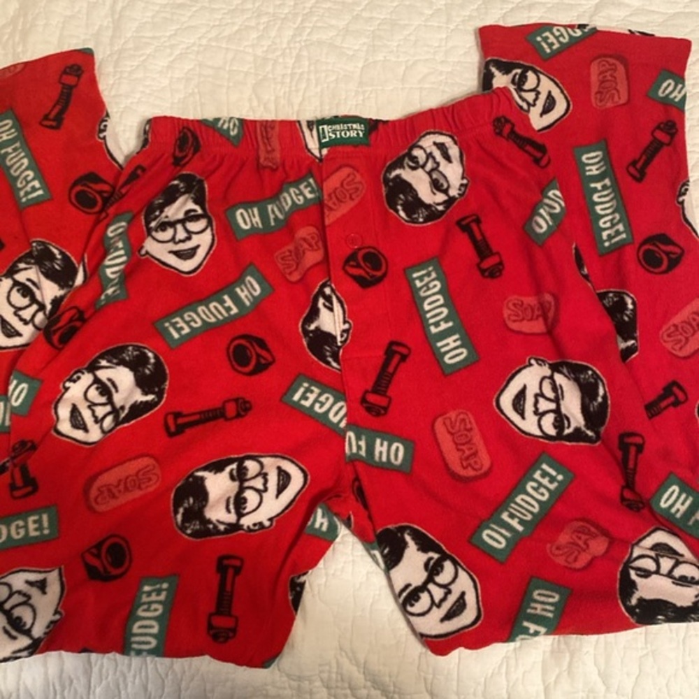 A Christmas Story PJ Pants - Picture 2 of 4
